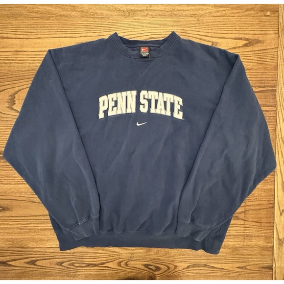 Nike Other - Vintage 90s Nike Team Penn State Center Swoosh Crewneck Sweatshirt Size 2XL